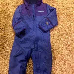 Baby Columbia snowsuit